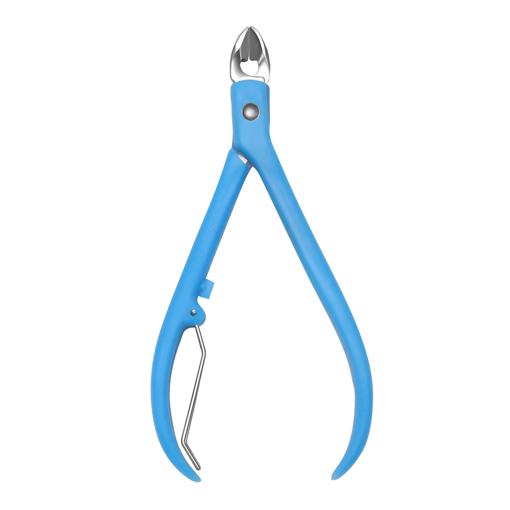 картинка Кусачки маникюрные Queen fair 603802 одинарная пружина, лезвие 8мм, 11 см, в ассортименте 