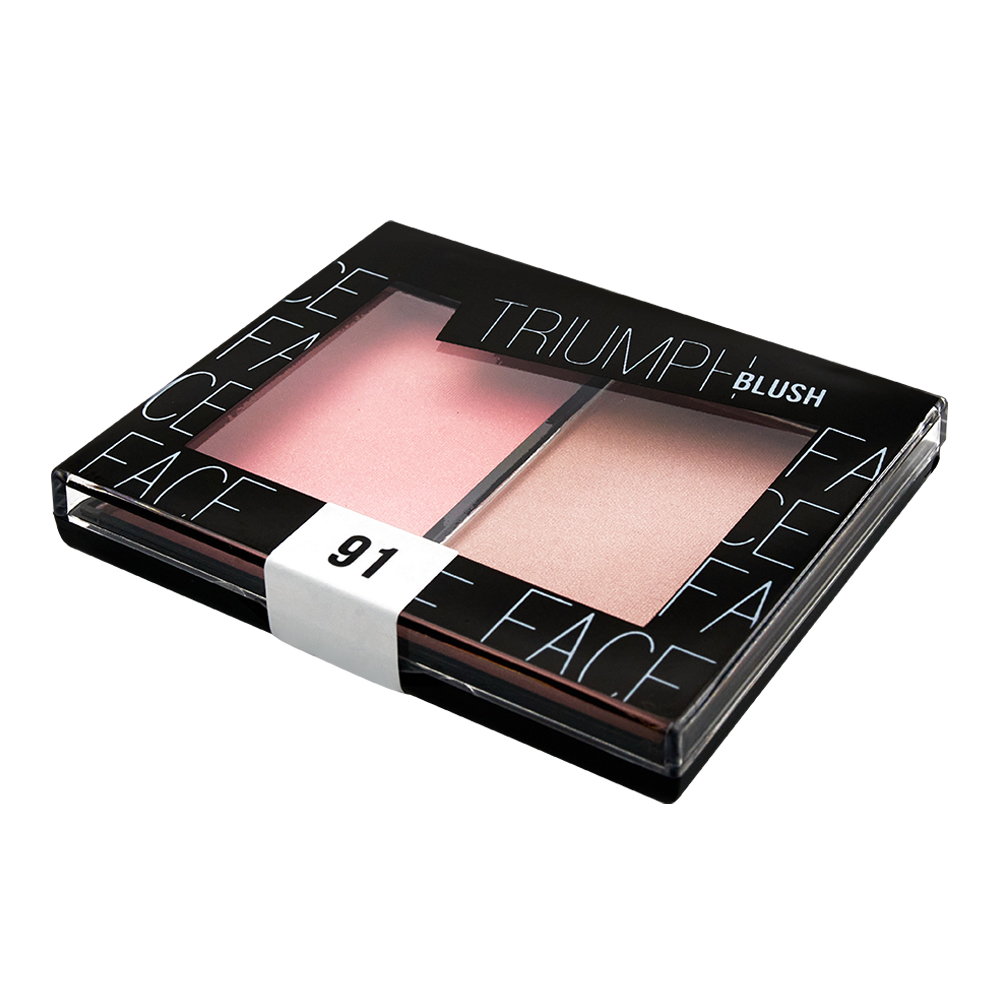 картинка Румяна Triumf TRIUMPH BLUSH двухцветные блаженство, тон 91 