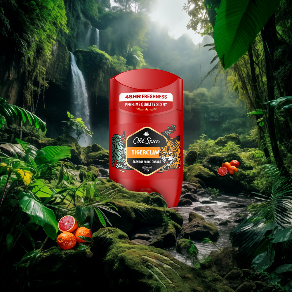 картинка Дезодорант мужской Old Spice Tigerclaw, стик, 50 г 