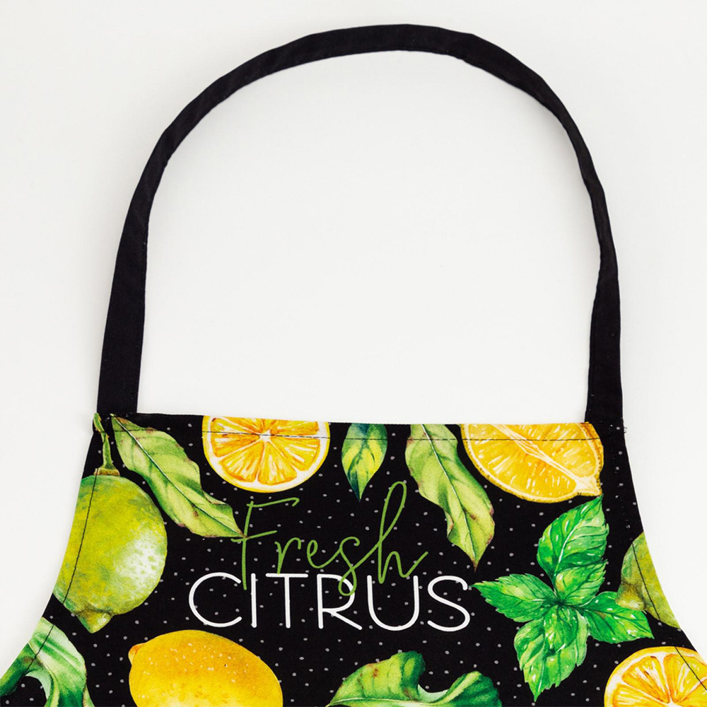 Фартук Доляна 4936529 Лимоны 70*60 см