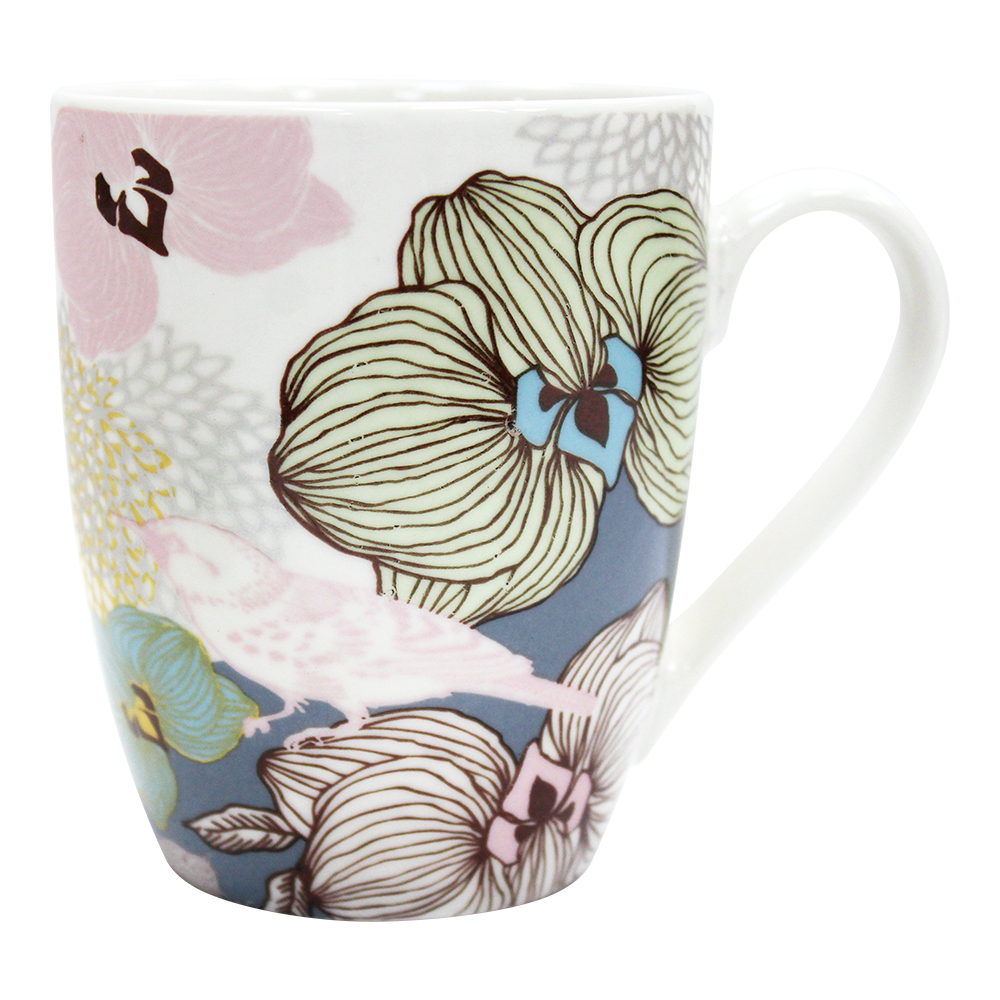 Кружка KKR-92 8 дизайна, керамика, 360 мл