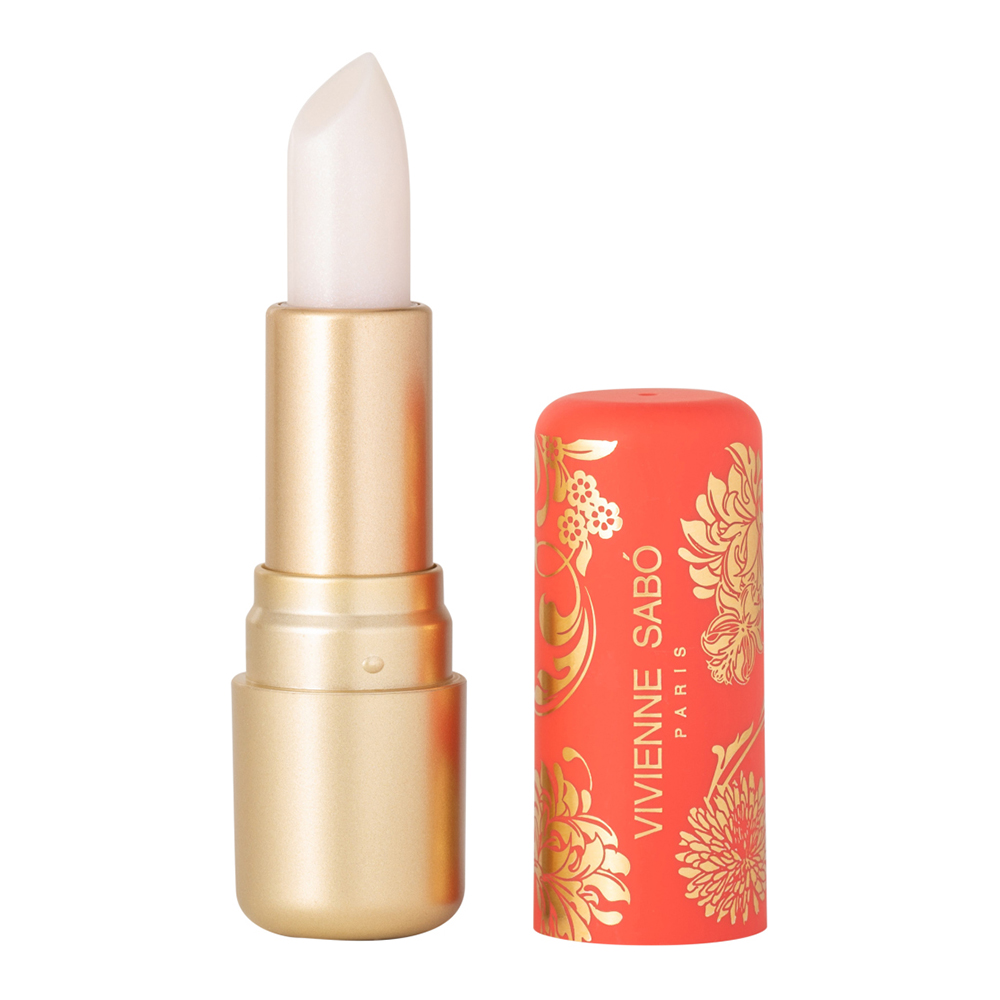 картинка Помада для губ Vivienne Sabo Balm Fantaisie, Прозрачный мерцающий, тон 01 4 мл 