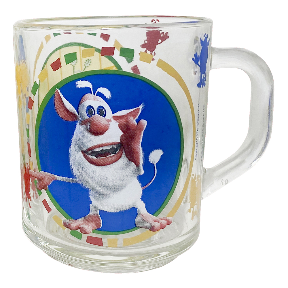 Кружка для детей ББК250-1 Буба, стекло, 250 мл