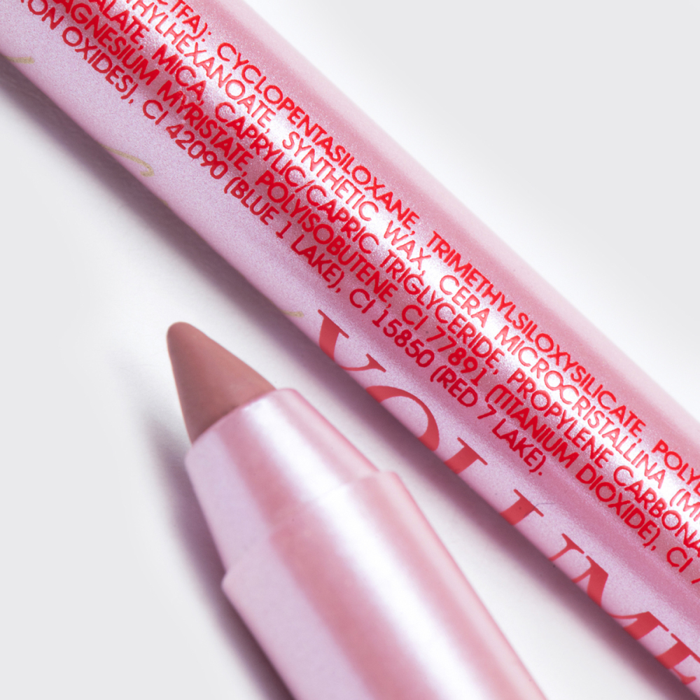 картинка Карандаш для губ Vivienne Sabo Le Grand Volume устойчивый гелевый, светлый нюд, тон 01 