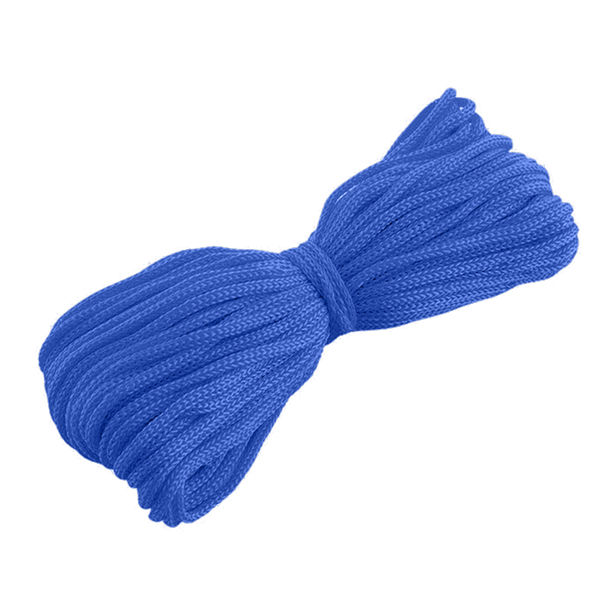 Шнур Рыжий кот хозяйственный, вязанный 3 мм, цветной, 20 м