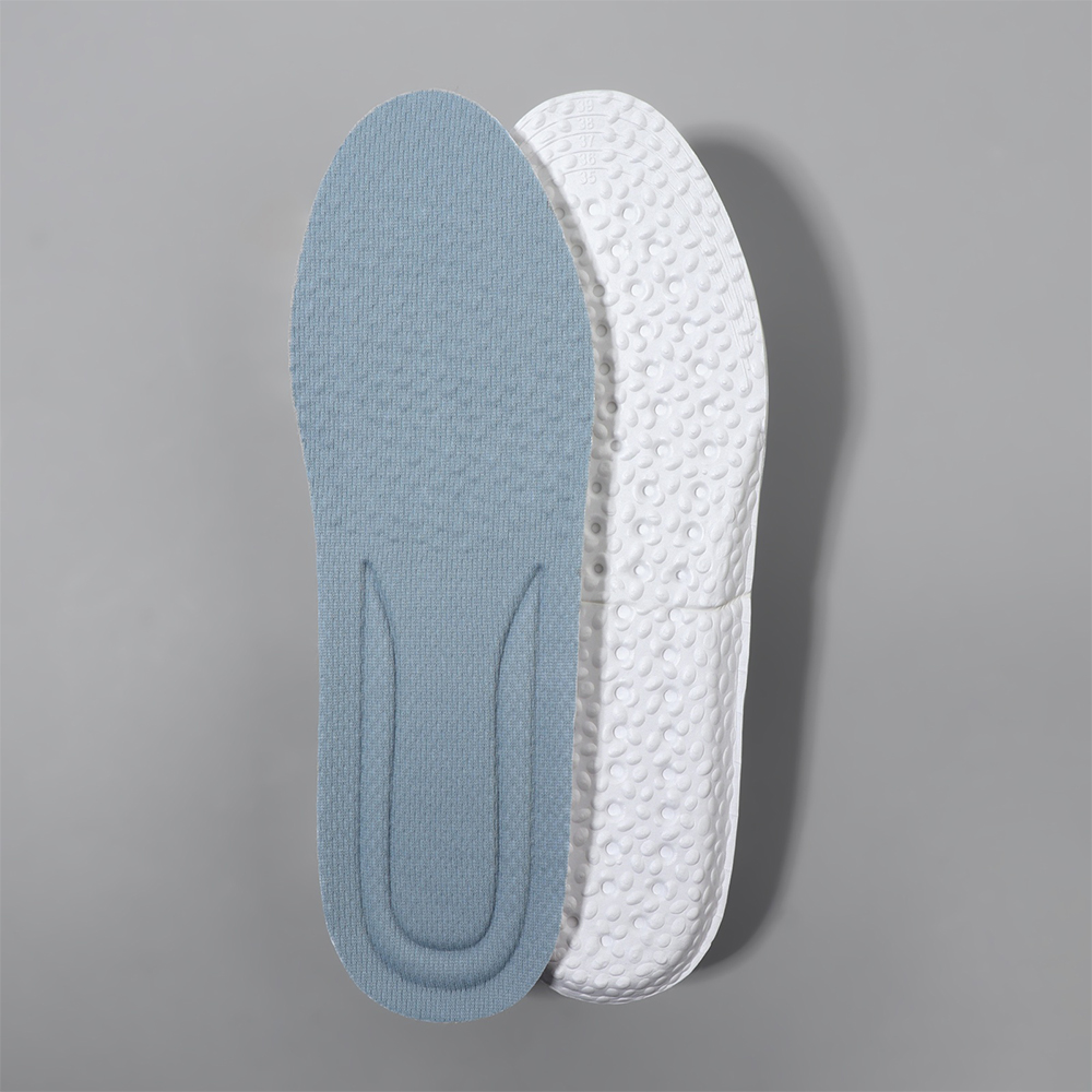 картинка Стельки для обуви 10499829 амортизирующие, размер 38, серый 