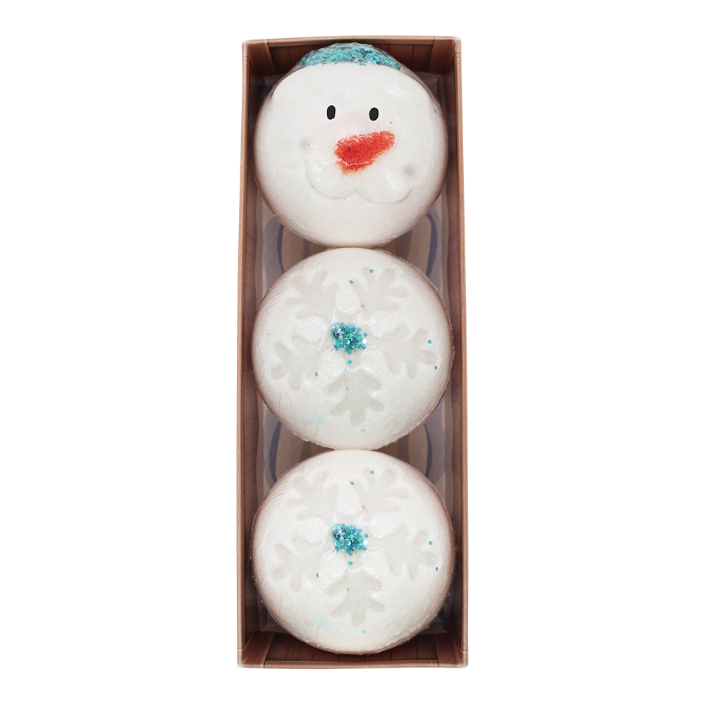 картинка Соль для ванн Лаборатория Катрин 18080 Снеговичок, 160 г 