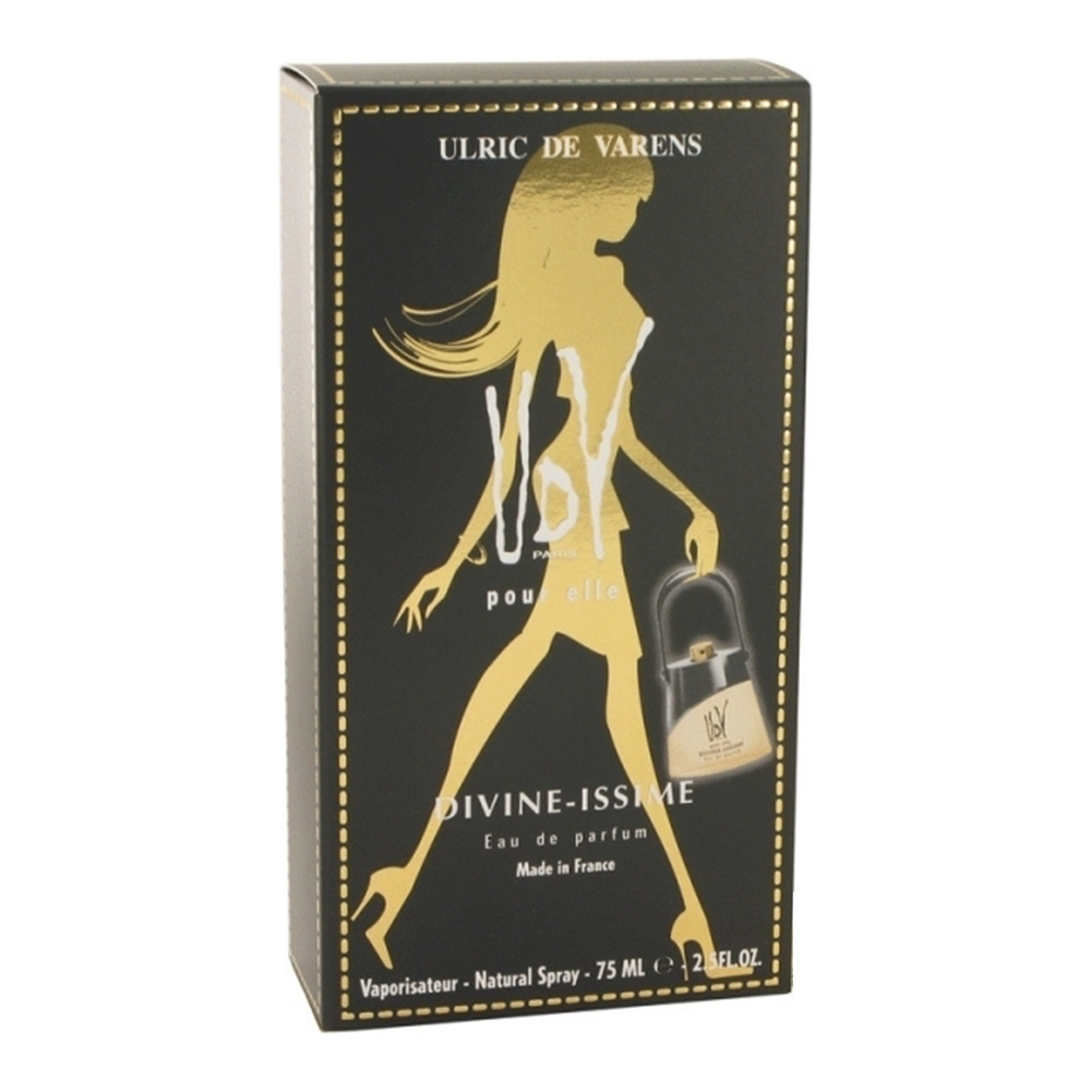 Туалетная вода UDV Ulric de Varens Divine-Issime цветочный аромат, женский, 75 мл