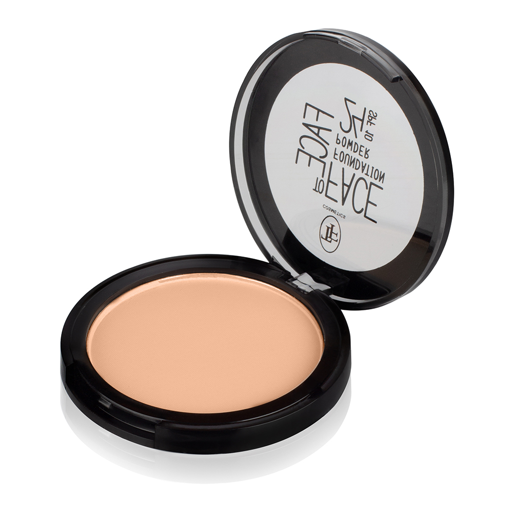 картинка Пудра компактная Triumf Face to face spf 10, слоновая кость, тон 20 