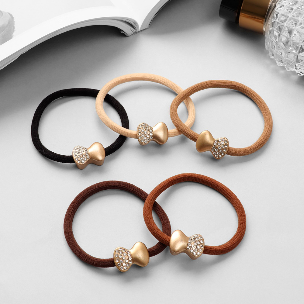 картинка Резинка для волос 10309287 Марлиз, с декором бантик, диаметр 5см, в ассортименте 