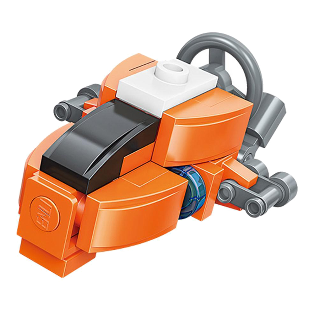 картинка Конструктор Qman 5195417 Транспорт, 10 видов, 31 - 36 деталей 