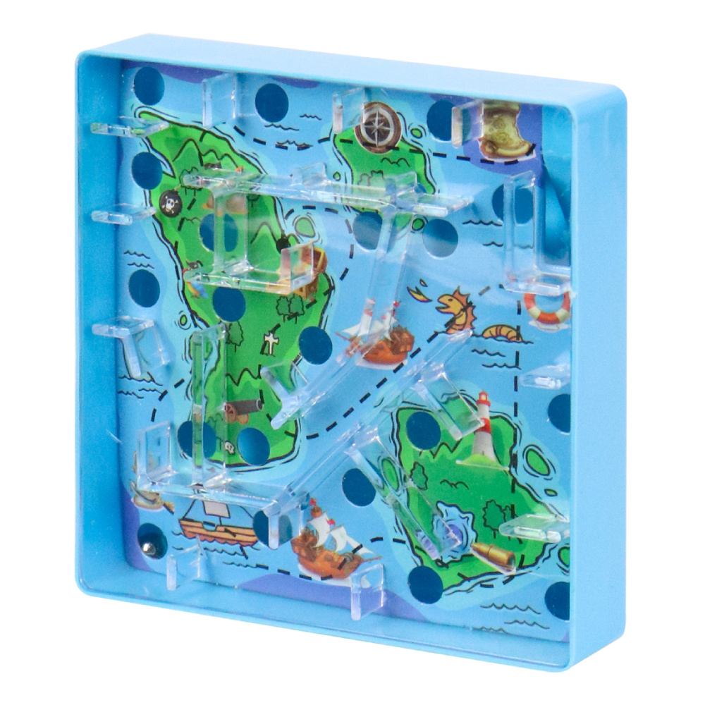 картинка Игрушка Y22763023 Лабиринт-головоломка,3D,прозрачный корпус,10*10 см 