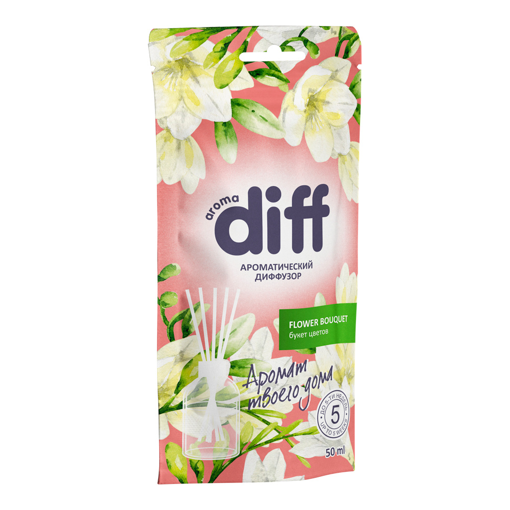 картинка Диффузор ароматический Aroma Harmony Букет цветов, 50 мл 
