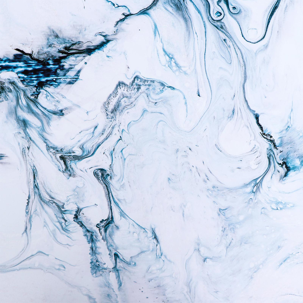 Бумага упаковочная 6967826 Мрамор, глянцевая, 80гр/м 50*70 см, голубой-розовый