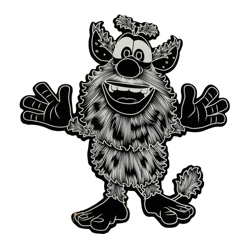 картинка Гравюра MultiArt FIGURESCRATCH2-BU1 фигурная, Буба, 19*27 см, 2 шт 