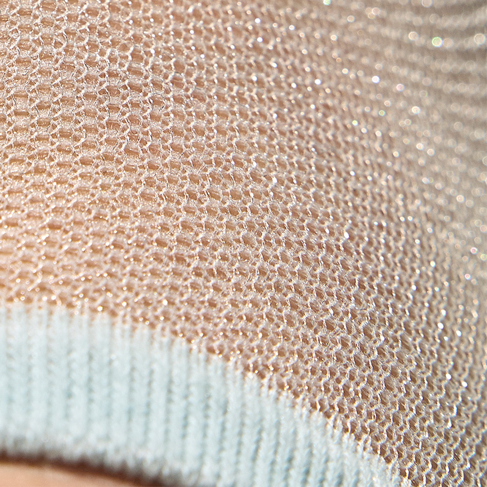 Носки женские Omsa ECO 251 суперукороченные, размер 35-38, Turchese