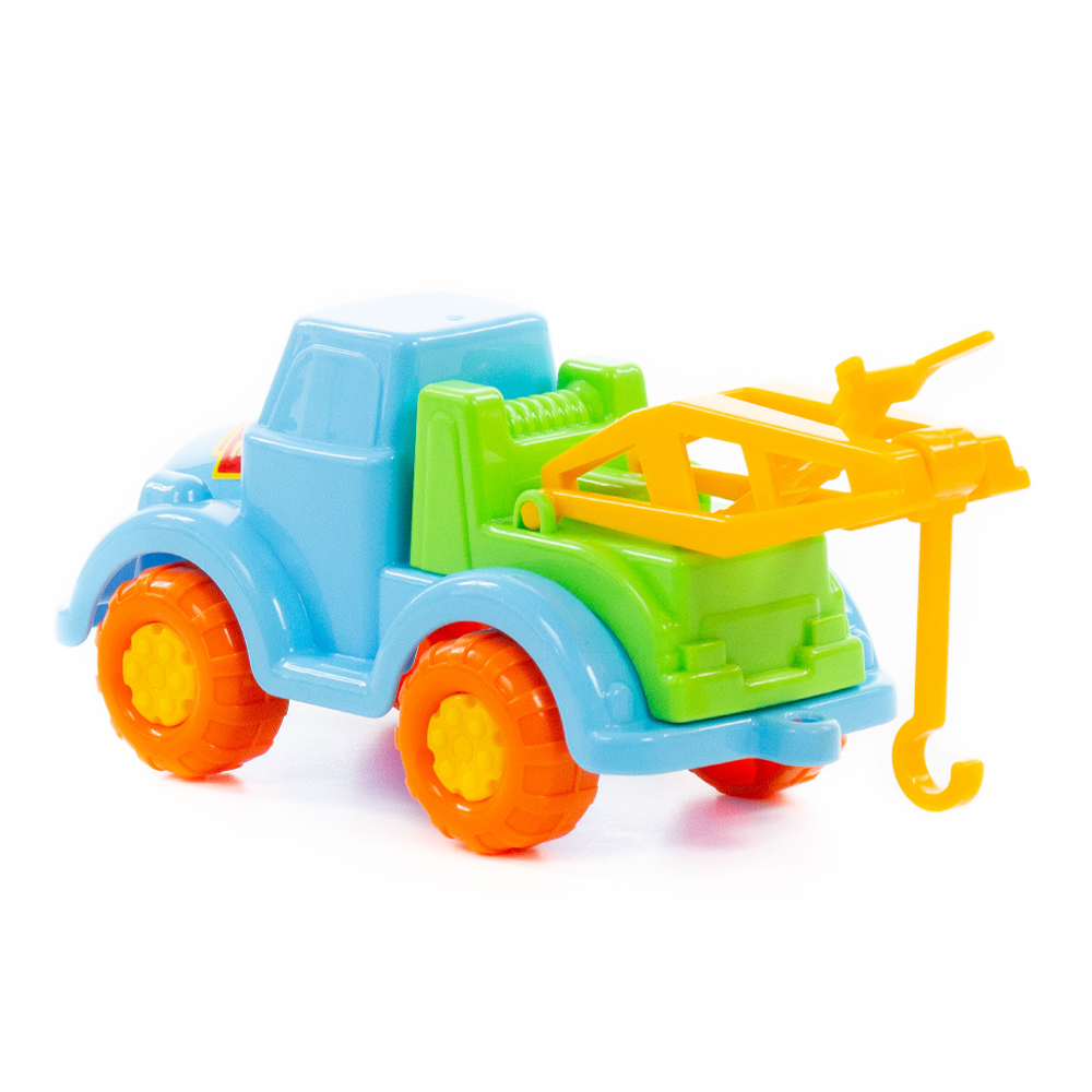 картинка Машина 4755 Полесье эвакуатор, Борька 3+, 19,5x8x8 см, пластмасса 