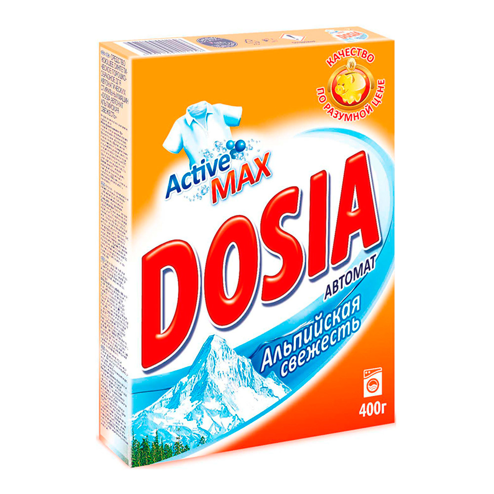 картинка Стиральный порошок Dosia Альпийская свежесть, автомат, 400 г 