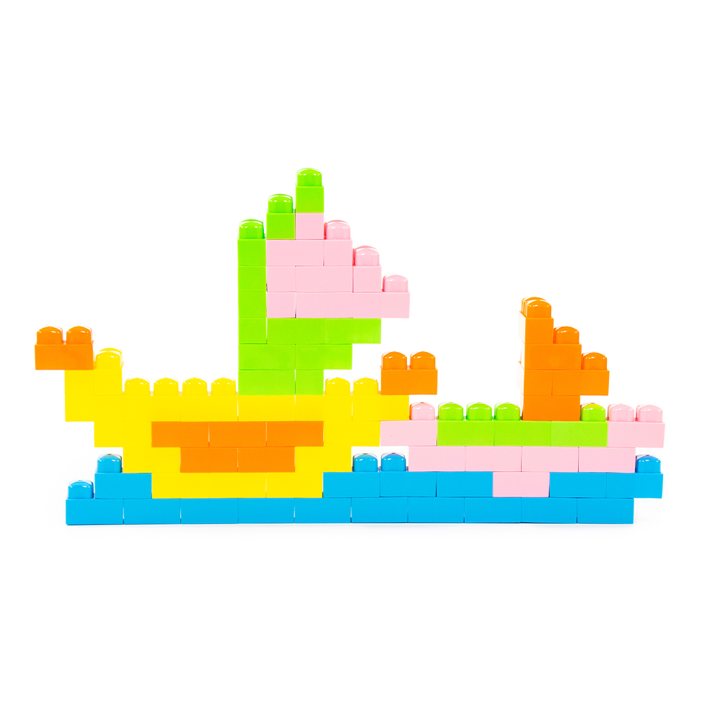 картинка Конструктор Полесье 1434 Малютка 80 деталей 