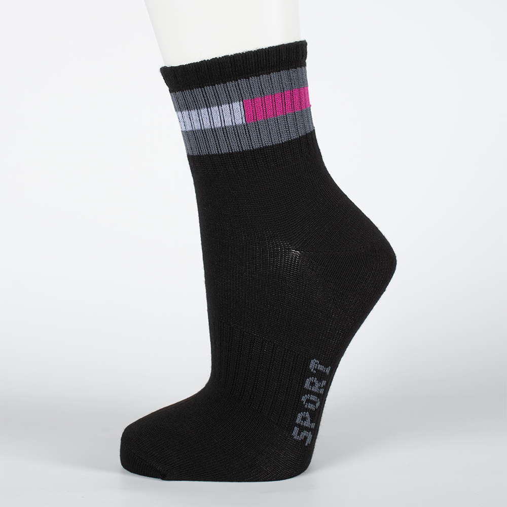 Носки женские Oemen HA057 хлопковые, спортивные с усиленной резинкой, размер 23-25, в ассортименте