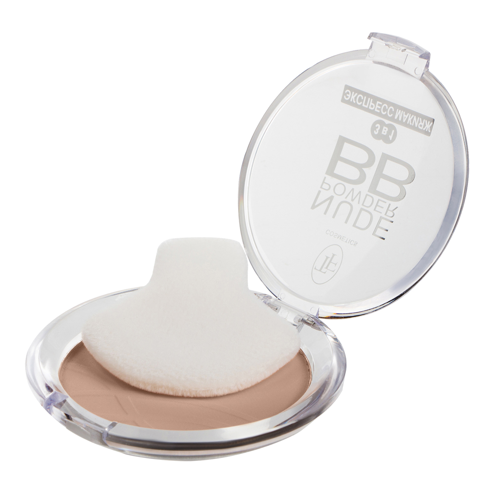картинка Пудра компактная Triumf Nude BB Powder, теплый натуральный, тон 06 