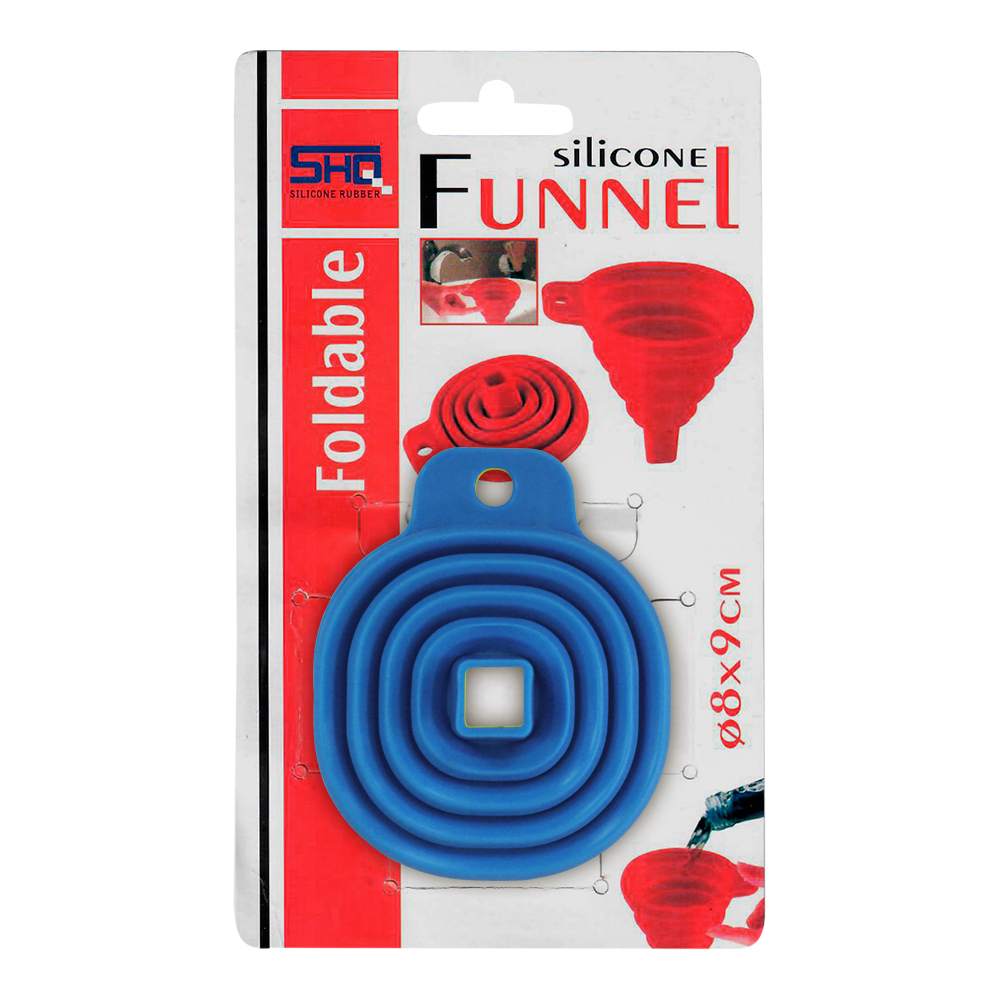 картинка Воронка силиконовая KAS-01 диаметр 8 см, силикон 