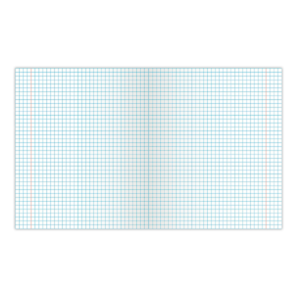 Тетрадь ПЗБМ 19995 12 листов, клетка с полями, зеленая обложка, 1 шт