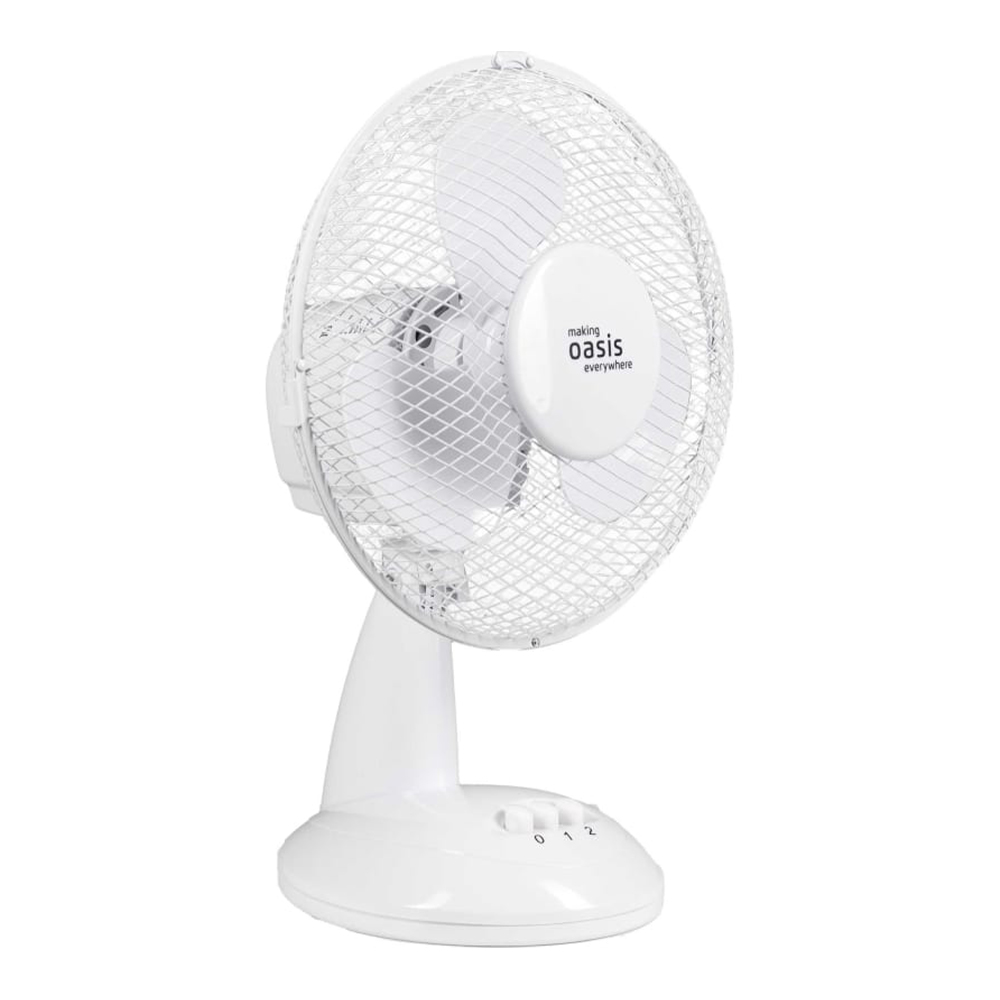 Вентилятор Oasis VT-25W2 настольный, белый