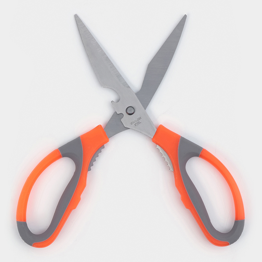 картинка Ножницы кухонные Доляна 580369, 22 см, нержавеющая сталь 