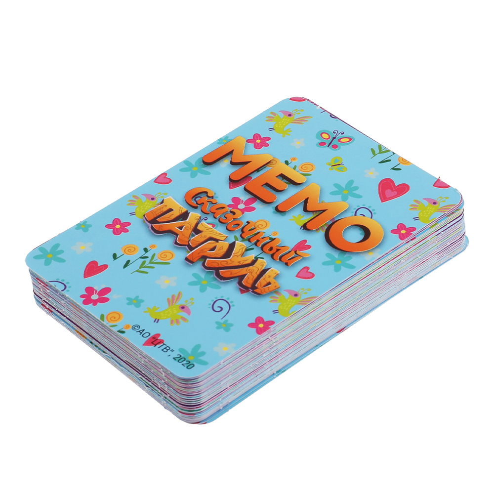 картинка Настольная игра Умные игры 4630115527251 Мемо, Весёлые друзья, тренируем память,50 карточек 