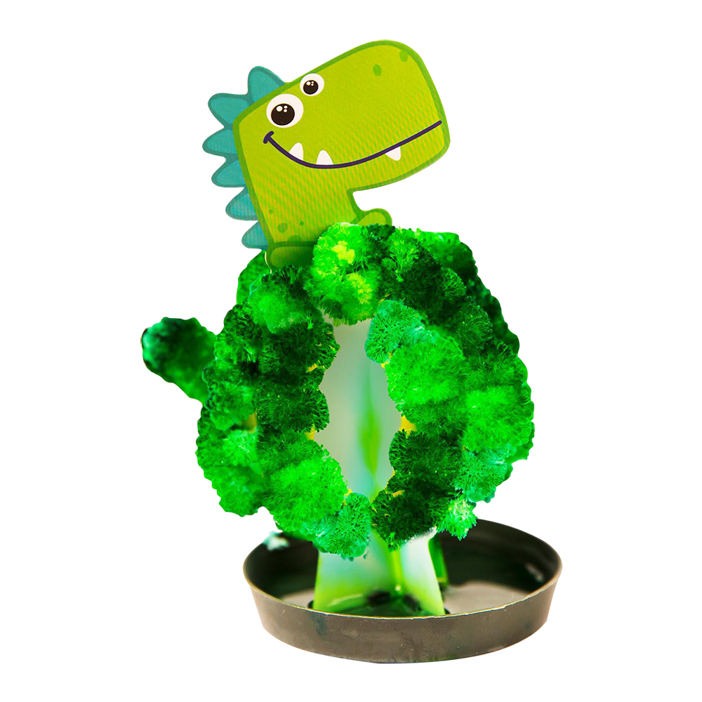 картинка Набор 4828453 Эврики Опыты. Чудесные кристаллы. Динозавр, 2,5*8*12 см 