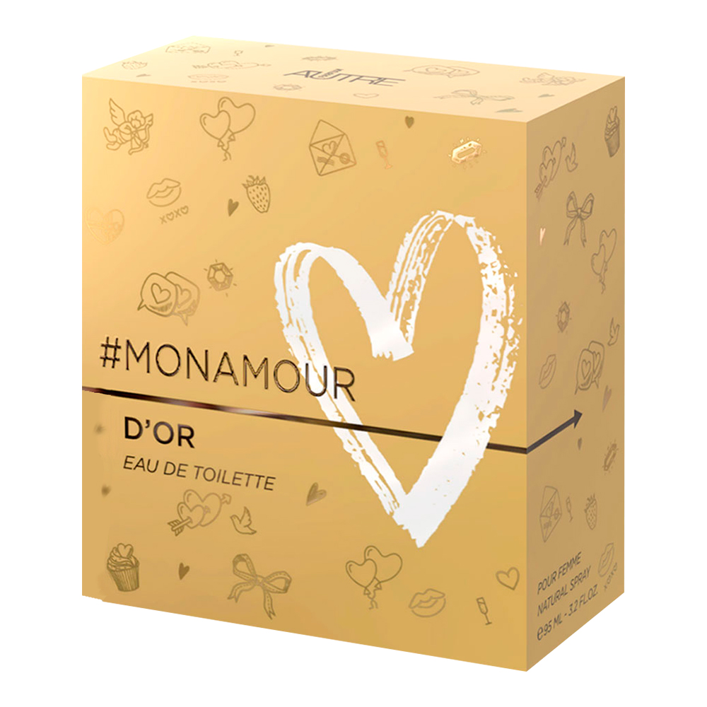 Туалетная вода Autre Parfum Monamour D'or цветочный аромат, женская, 95 мл