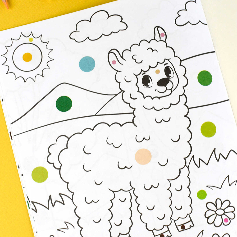 картинка Раскраска 71088 Животные, 165*235 мм, 4 листа 