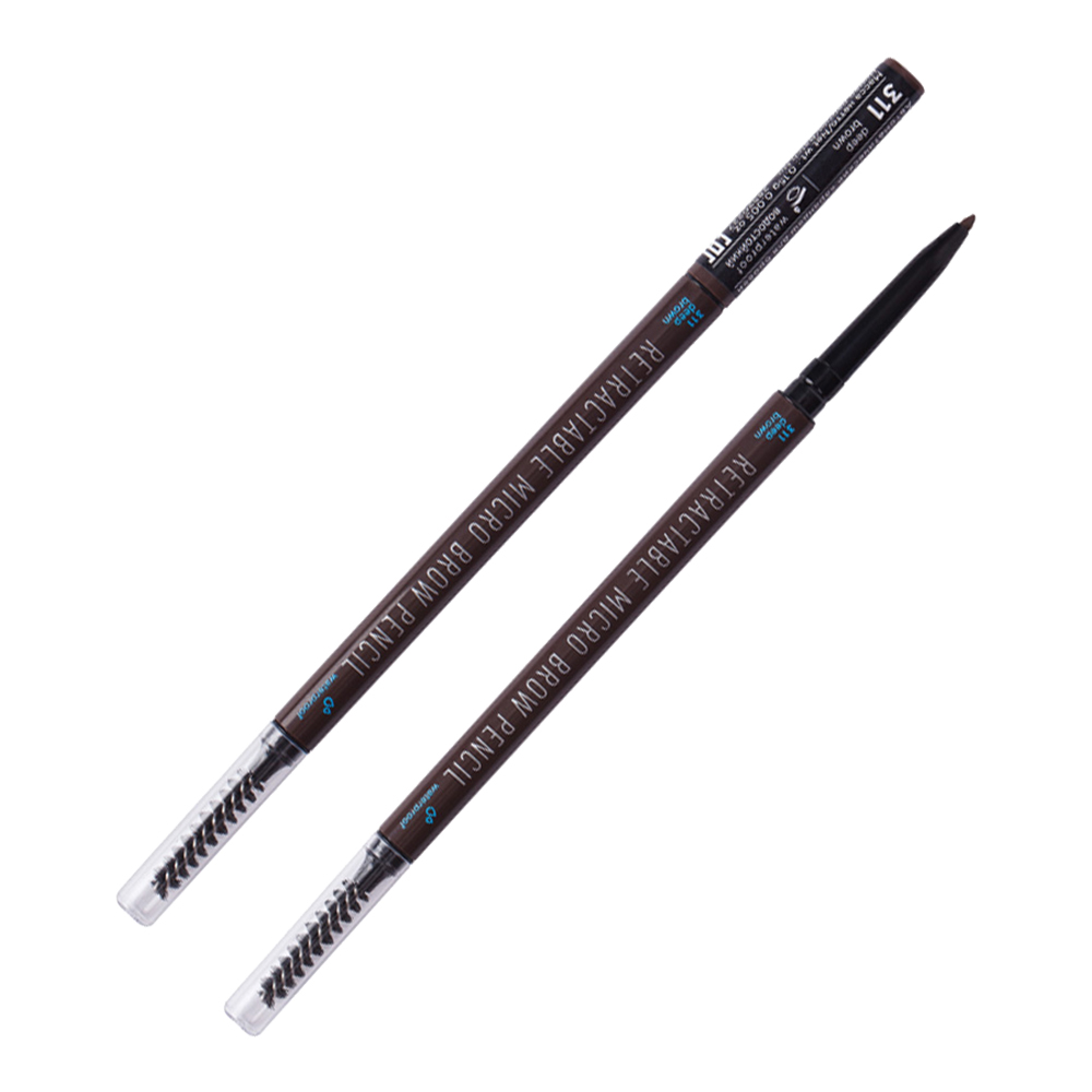 картинка Карандаш для бровей Parisa автоматический, темно-коричневый, тон 311 