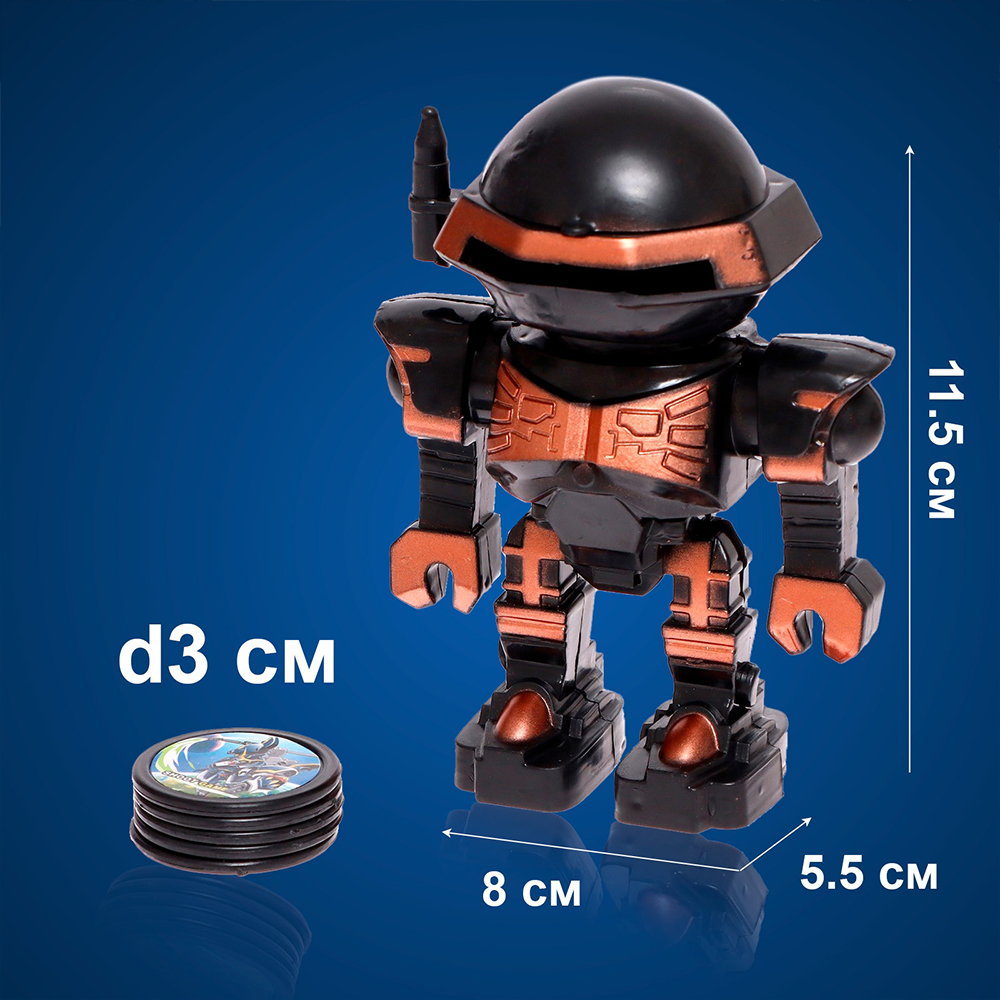 картинка Игрушка 1011461 Робот Космовоин, стреляет дисками 