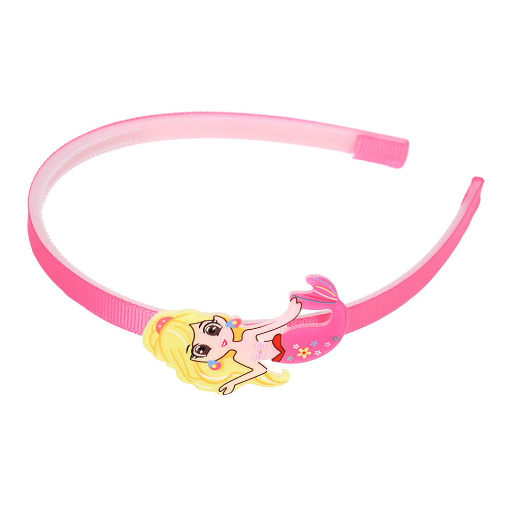 картинка Ободок для волос Розовое облако365-423 Русалочки, 1 см, в ассортименте 