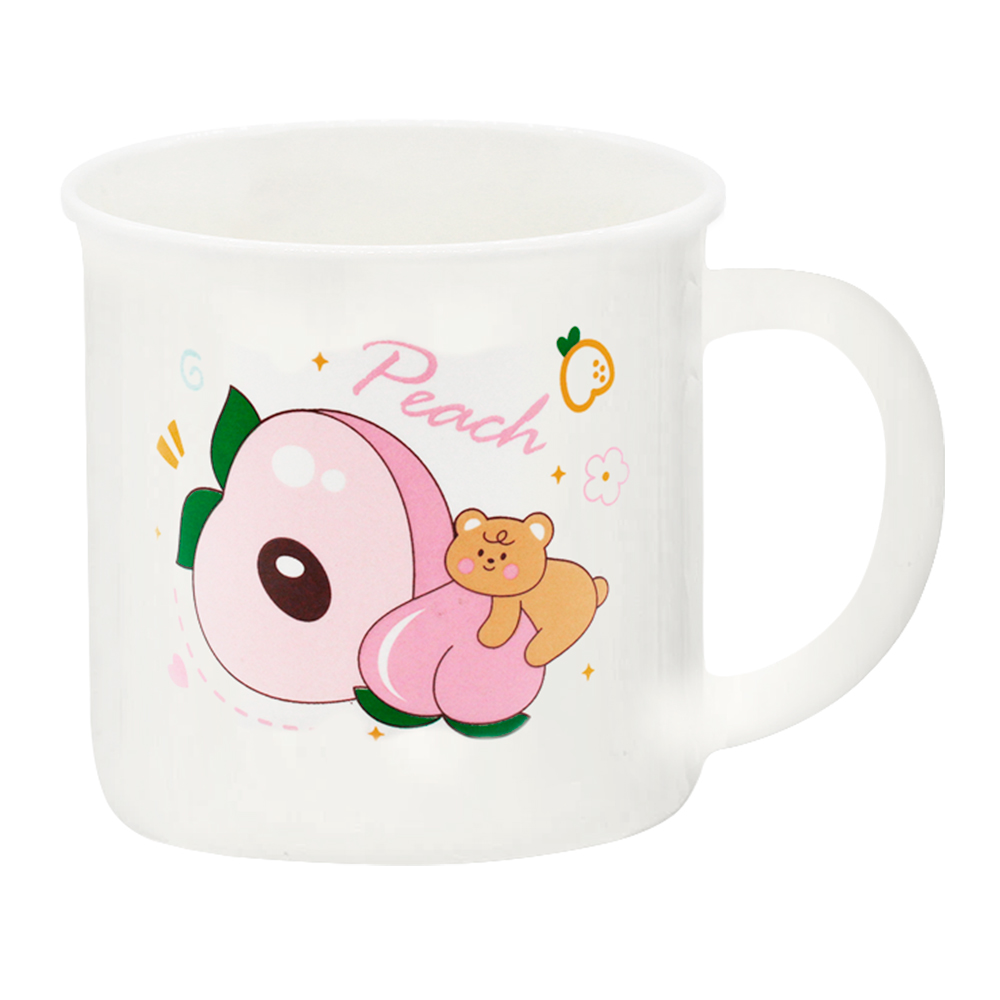 Кружка для детей KKR-223 фрукты микс, керамика, 220 мл, в ассортименте