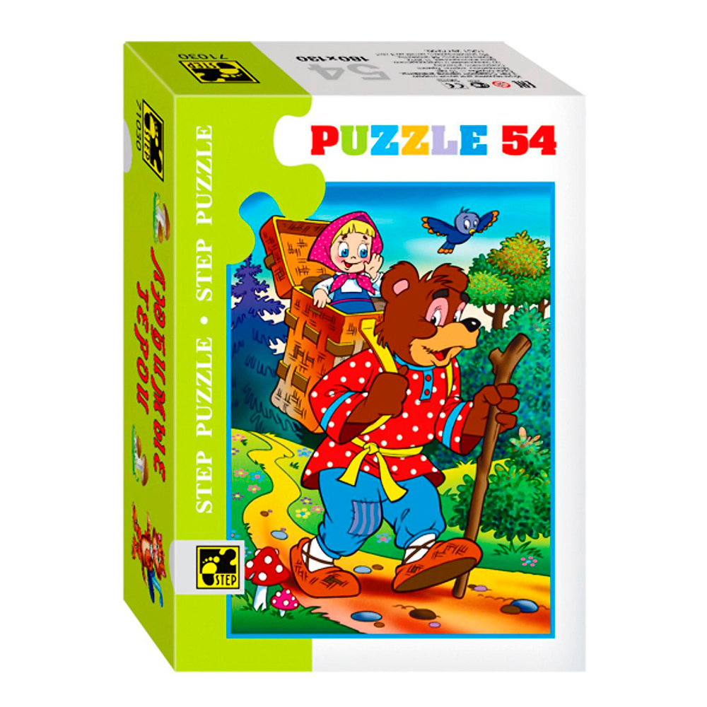 картинка Пазл 575433 Мультики, 54 элементов 