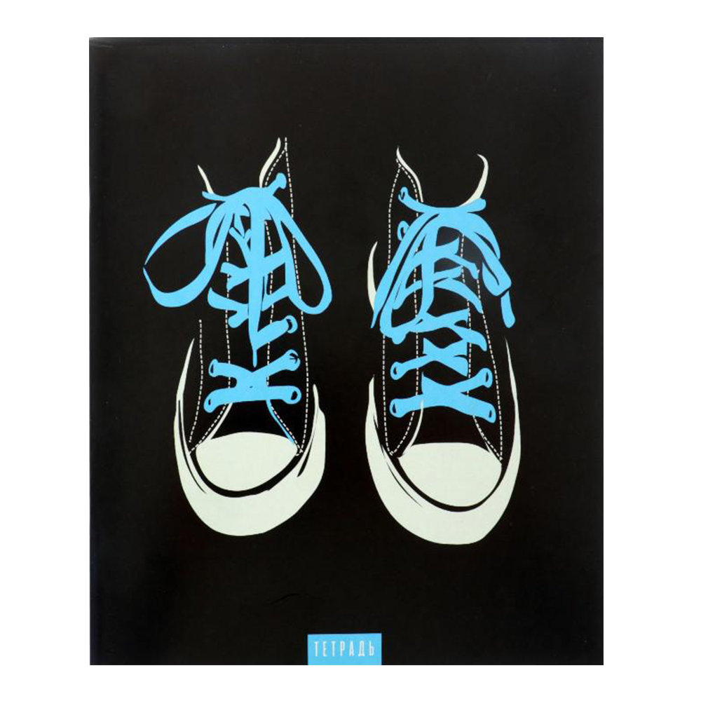 Тетрадь Calligrata 4841484 клетка, Кеды, 96 листов