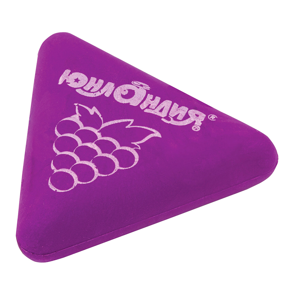 Ластик Юнландия 228072 треугольный, 35*35*10 мм, в ассортименте