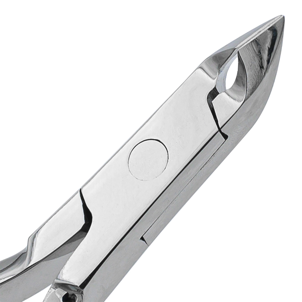 картинка Кусачки маникюрные Solinberg 222-111 Classic Line, двойная пружина, лезвия 6 мм, серебристые 