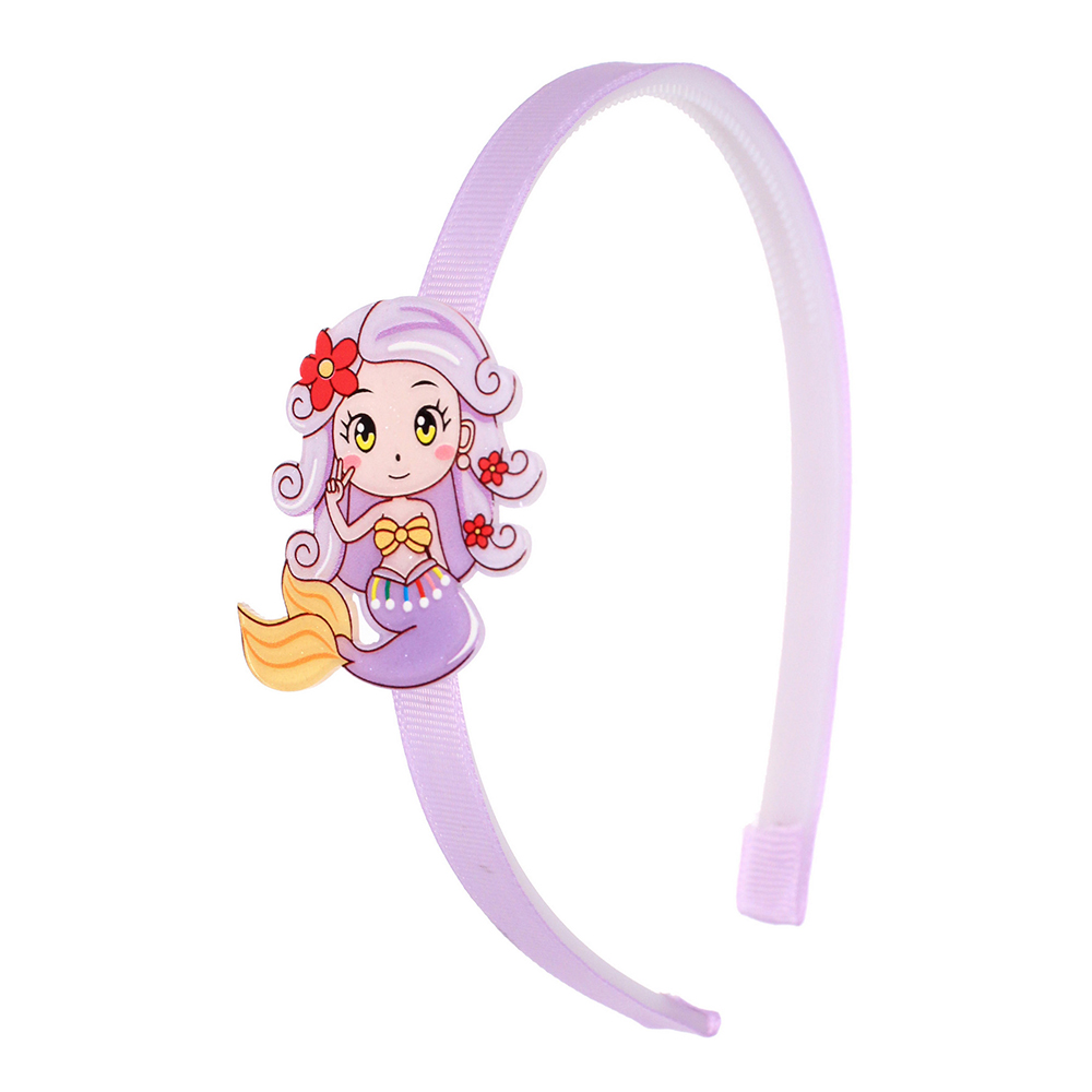картинка Ободок для волос Розовое облако365-423 Русалочки, 1 см, в ассортименте 