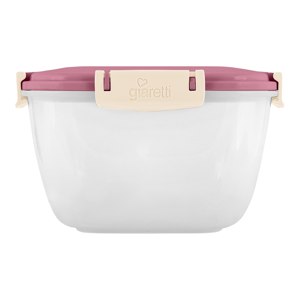 картинка Контейнер для продуктов SE224210054 Sugar&Spice Barberry квадратная форма, с защенкой, пластик, брусника, 0,7 л 