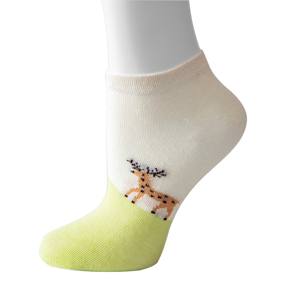 Носки детские Oemen WA5138 с принтом олень, размер 24-26, в ассортименте