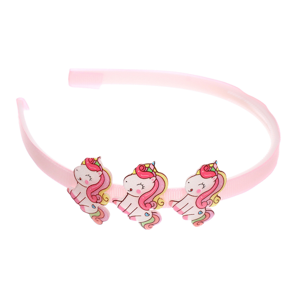 картинка Ободок для волос Розовое облако365-424 Единорог, 1 см, в ассортименте 
