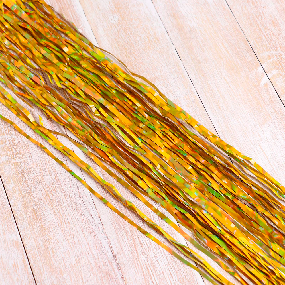 Новогодний Дождик 701543 голографический Ночь 1,5 м, фольга, микс