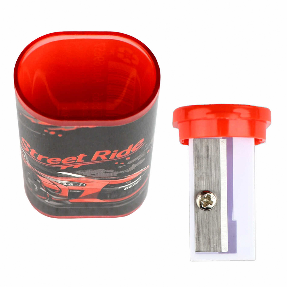 Точилка Феникс 69657 Городские гонки, пластик, в ассортименте