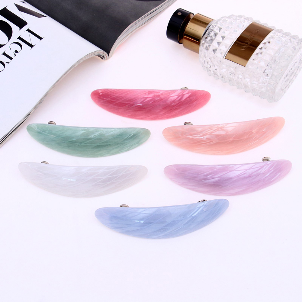 картинка Заколка-автомат для волос Queen fair 9447711 Сеточка, 9 см, в ассортименте 