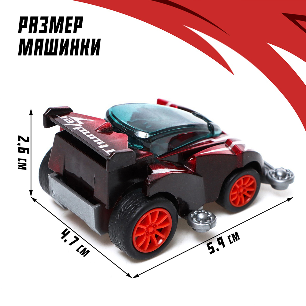 картинка Машина 7817339 инерционная, Техно, 5,9 х 4,7 х 2,6 см, пластик, в ассортименте 