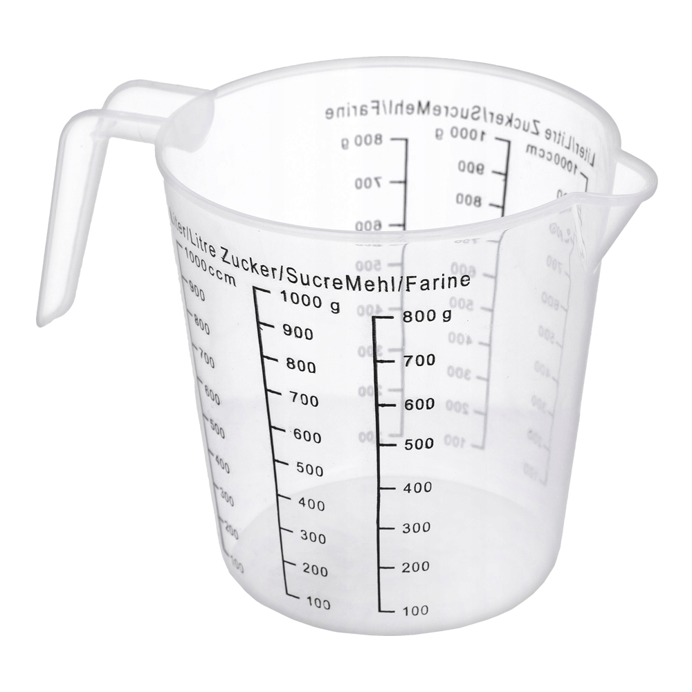 картинка Кувшин мерный KMP1000, пластик, 1 л 